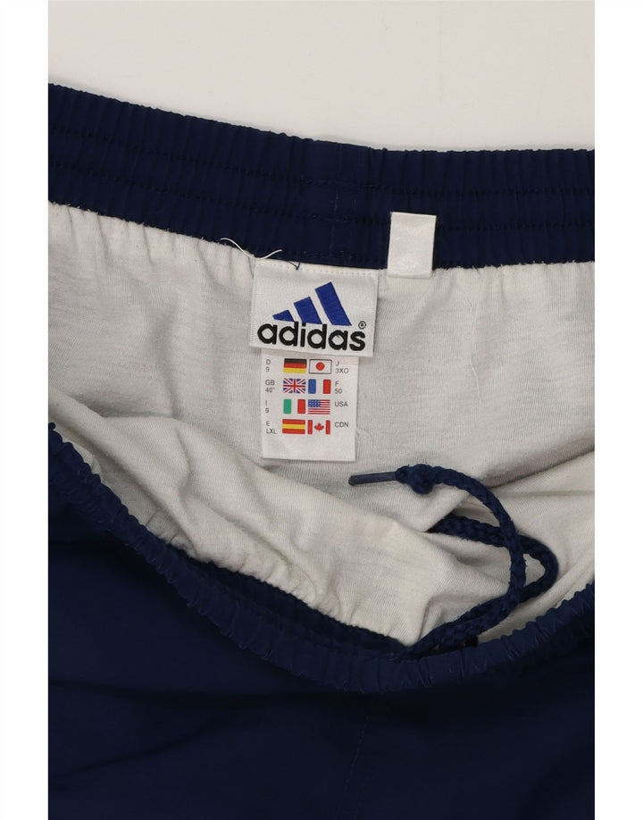 Мужские спортивные шорты ADIDAS XL, темно-синий, полиэстер