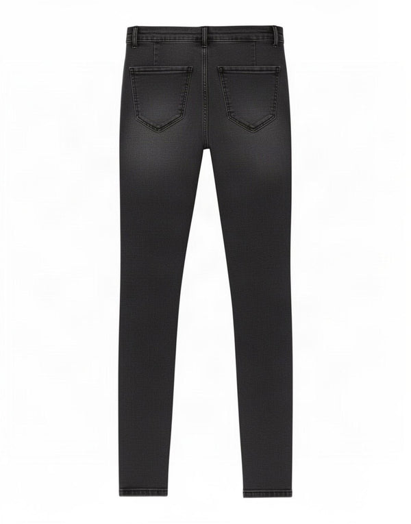 Женские джинсы скинни Zara Trafaluc EU 34 2XS W24 L28, черный хлопок