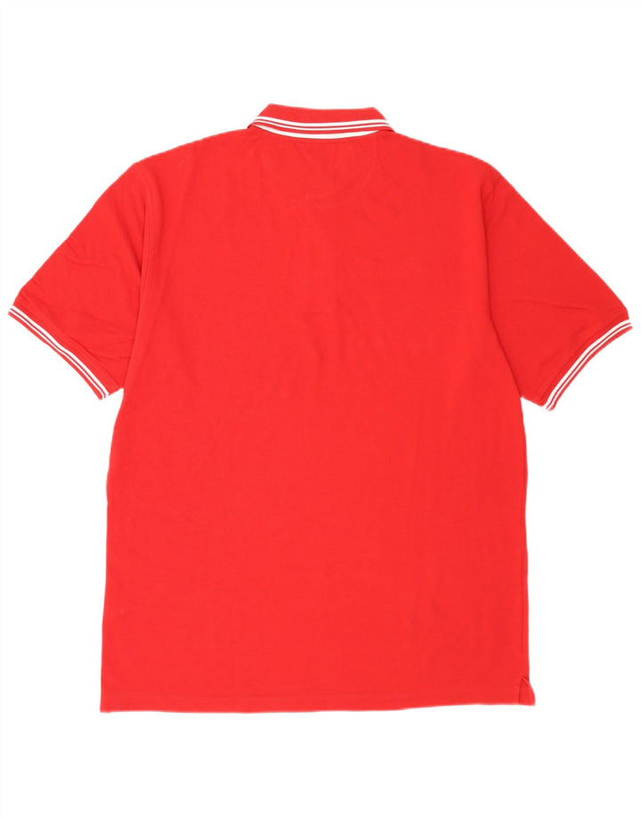 Мужская рубашка-поло Asics XL, красный хлопок