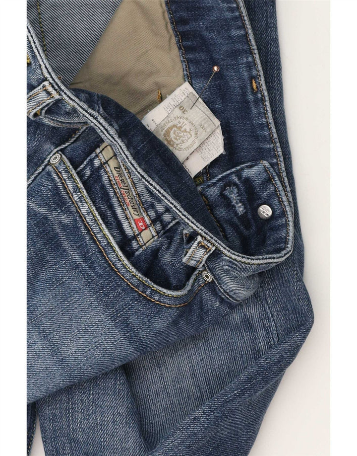 Женские джинсы Diesel Bootcut W30 L27, синие, хлопок