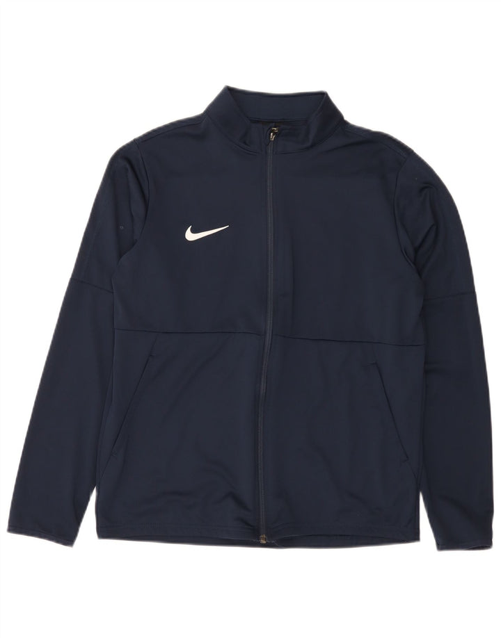 Спортивный костюм Nike для мальчиков, верхняя куртка 13–14 лет, XL, темно-синий, полиэстер