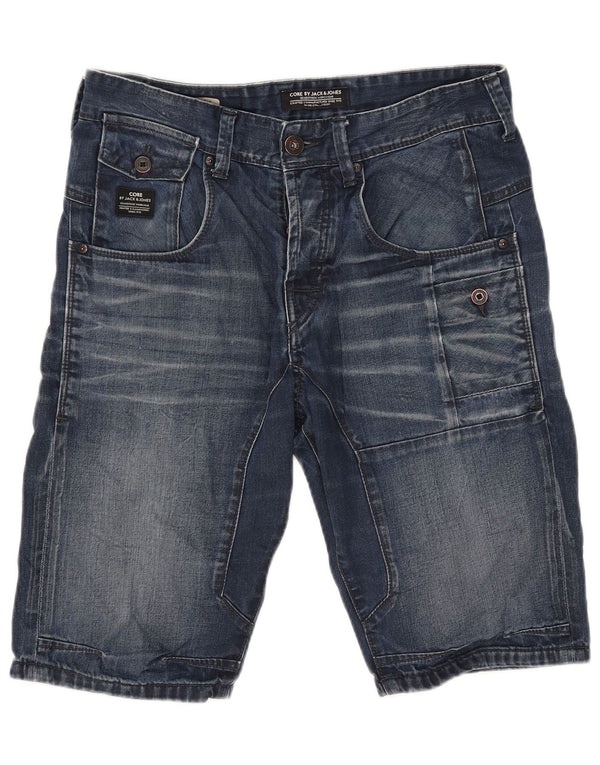 Мужские джинсовые шорты Jack & Jones W32 средний синий