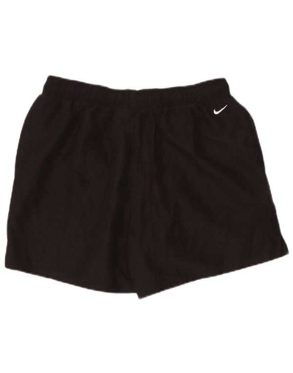 Мужские спортивные шорты с рисунком Nike Dri Fit, большие черные