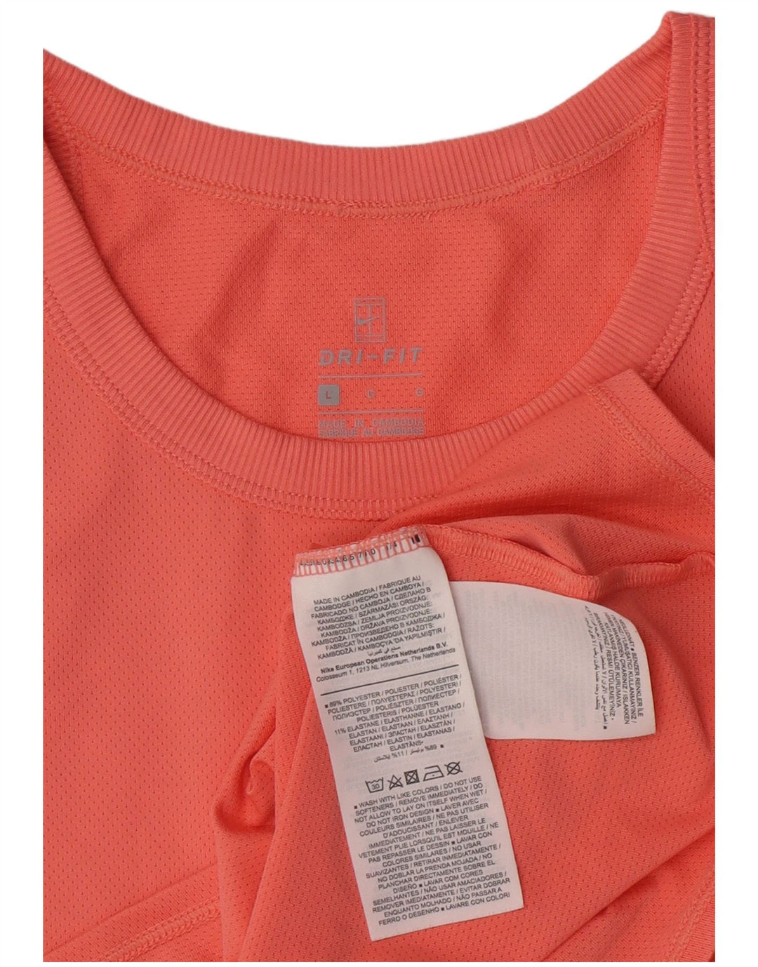 Женский жилет Nike Dri Fit UK 14, большой розовый полиэстер