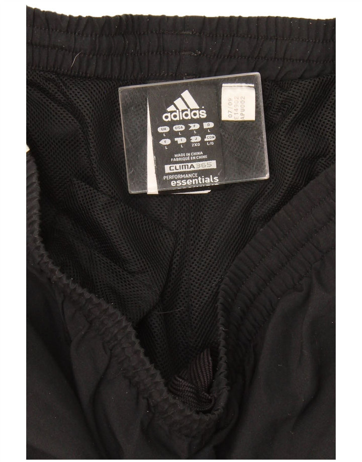 Мужские спортивные брюки Adidas Clima 365, большие черные из полиэстера