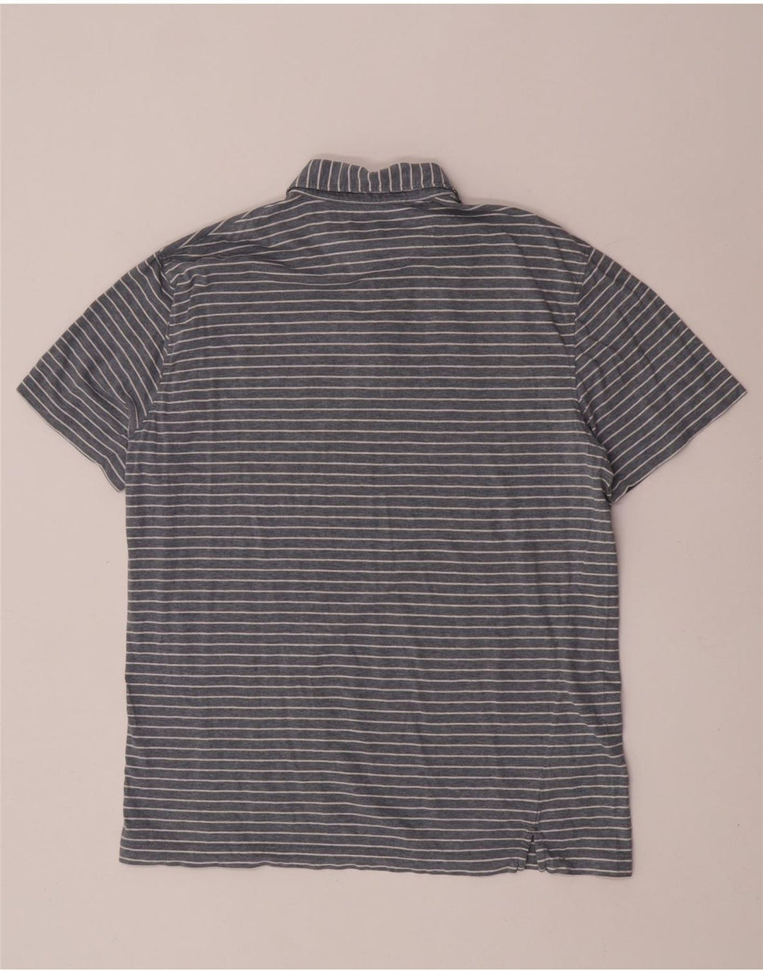 Мужская рубашка-поло приталенного кроя Hackett, большая серая полоска