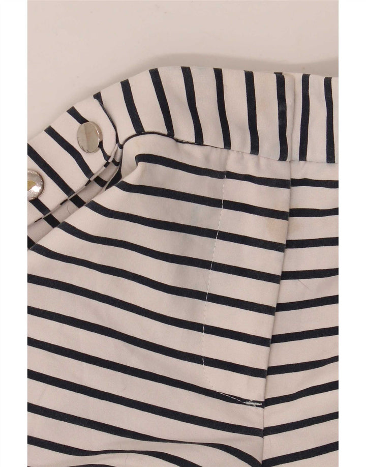 Женские повседневные шорты Zara Regular XS W28 в белую полоску
