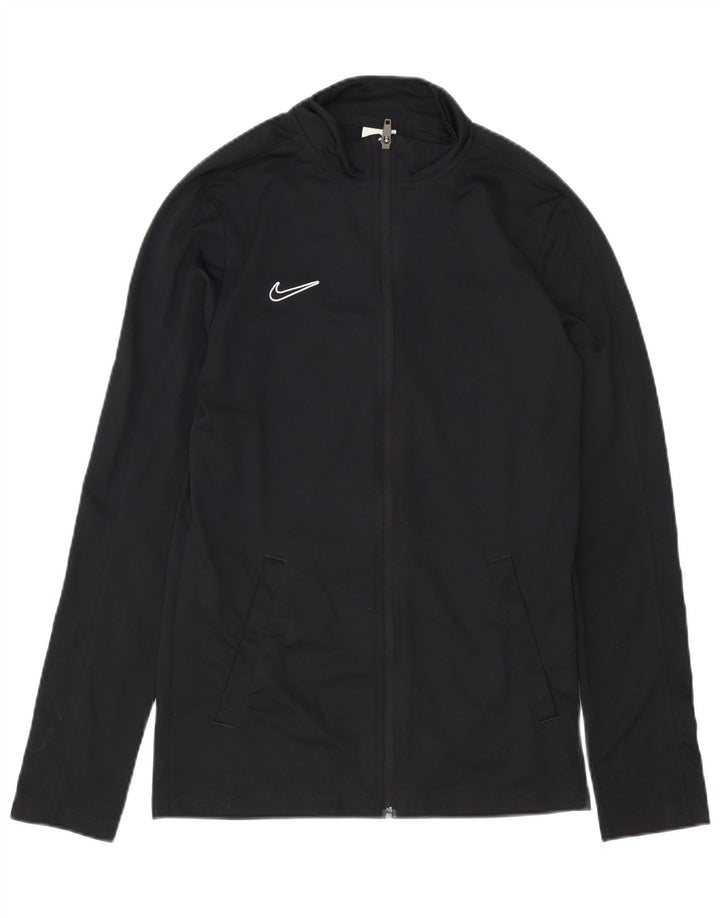 Мужской спортивный костюм Nike Dri Fit Slim Fit, верхняя куртка, маленький черный полиэстер