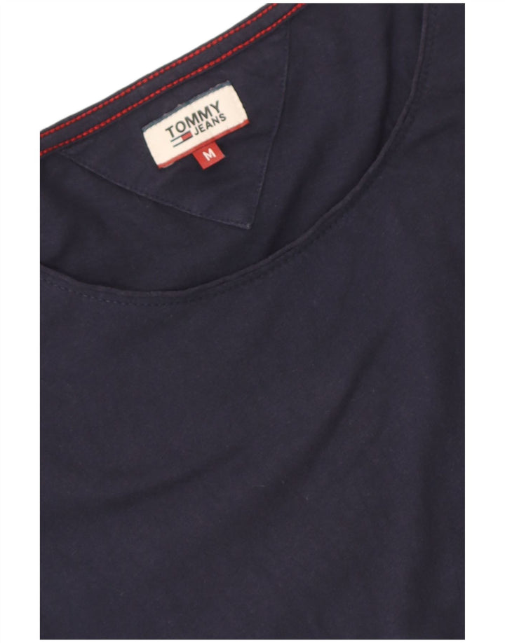 Женская футболка Tommy Hilfiger Top UK 12 Medium Navy Blue