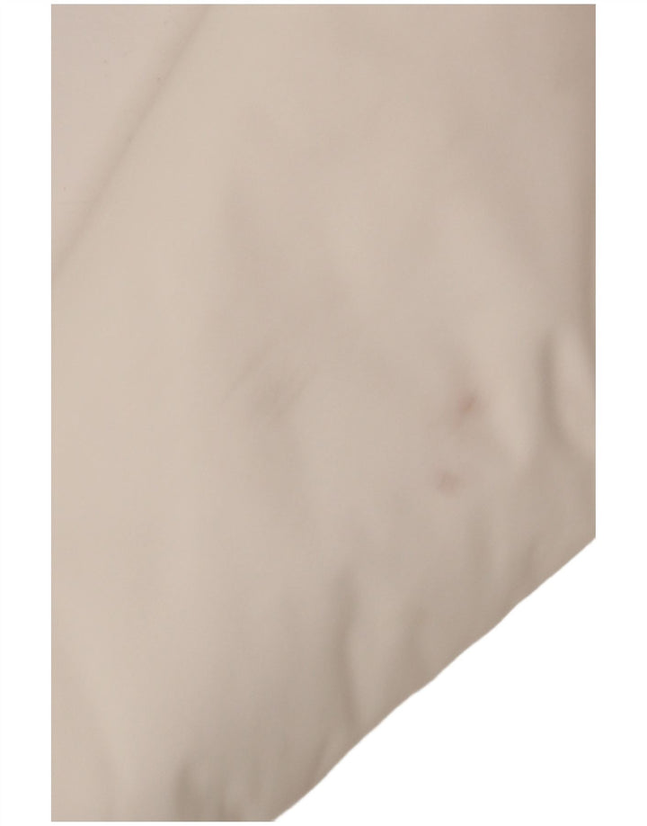 Мужская утепленная куртка Adidas с капюшоном UK 38, средний белый нейлон