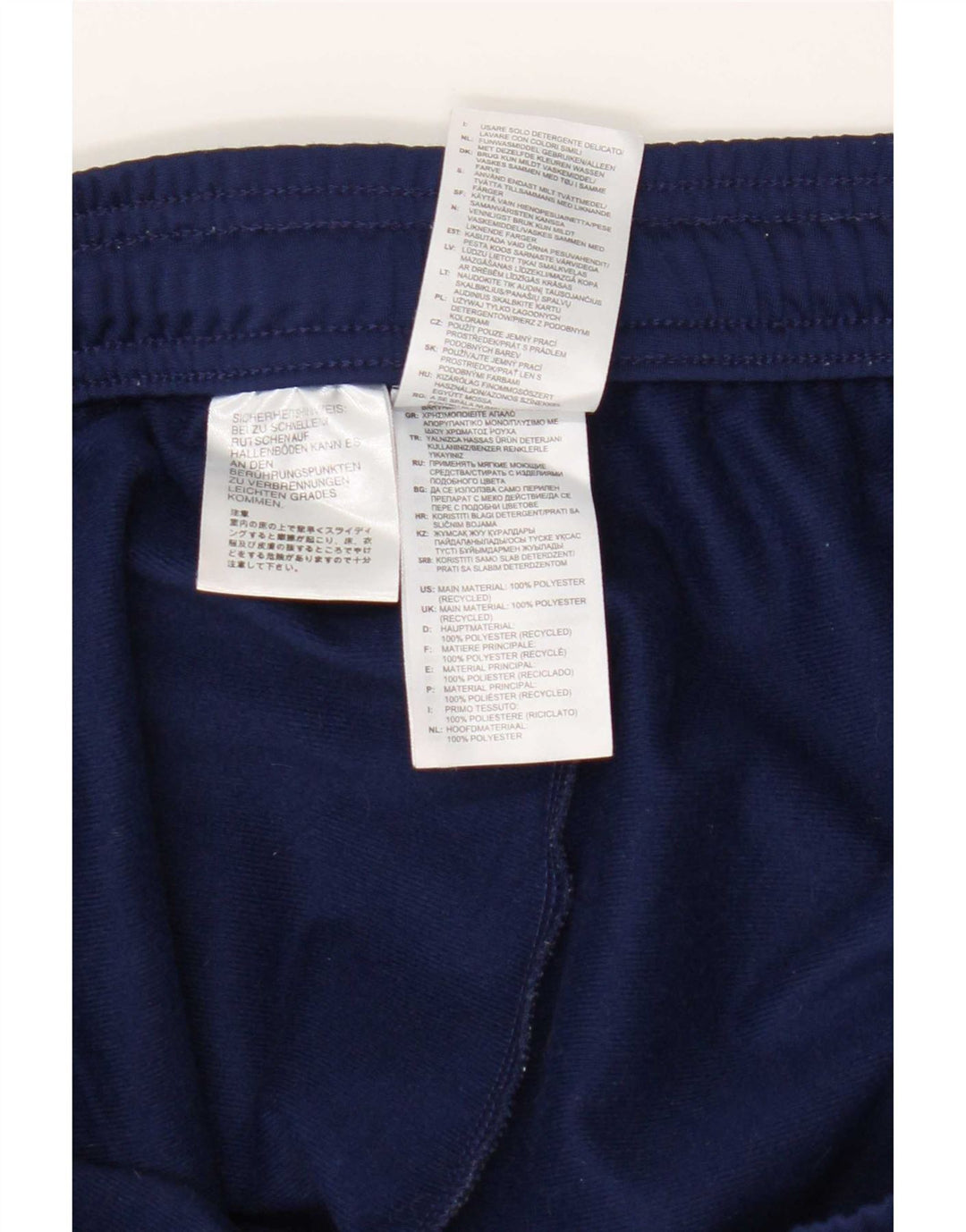Мужские спортивные брюки Adidas Joggers 2XL темно-синие из полиэстера