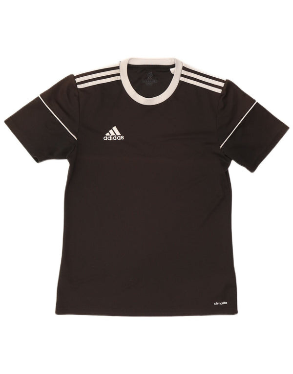 Мужская футболка ADIDAS Climalite Top XS, черный полиэстер