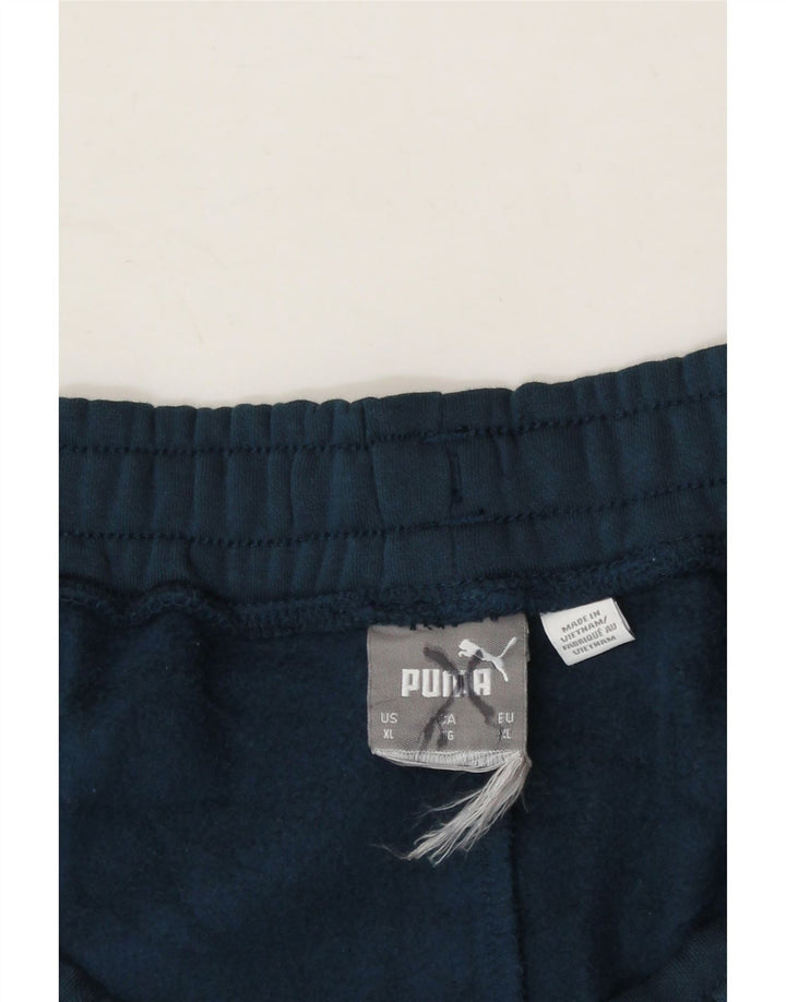 PUMA Mens Sport Shorts XL  Navy Blue Cotton Vintage Puma and Second-Hand Puma from Messina Hembry 