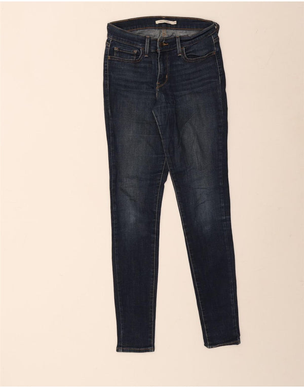 Женские джинсы Levi's 710 Super Skinny W28 L30 синие, хлопок