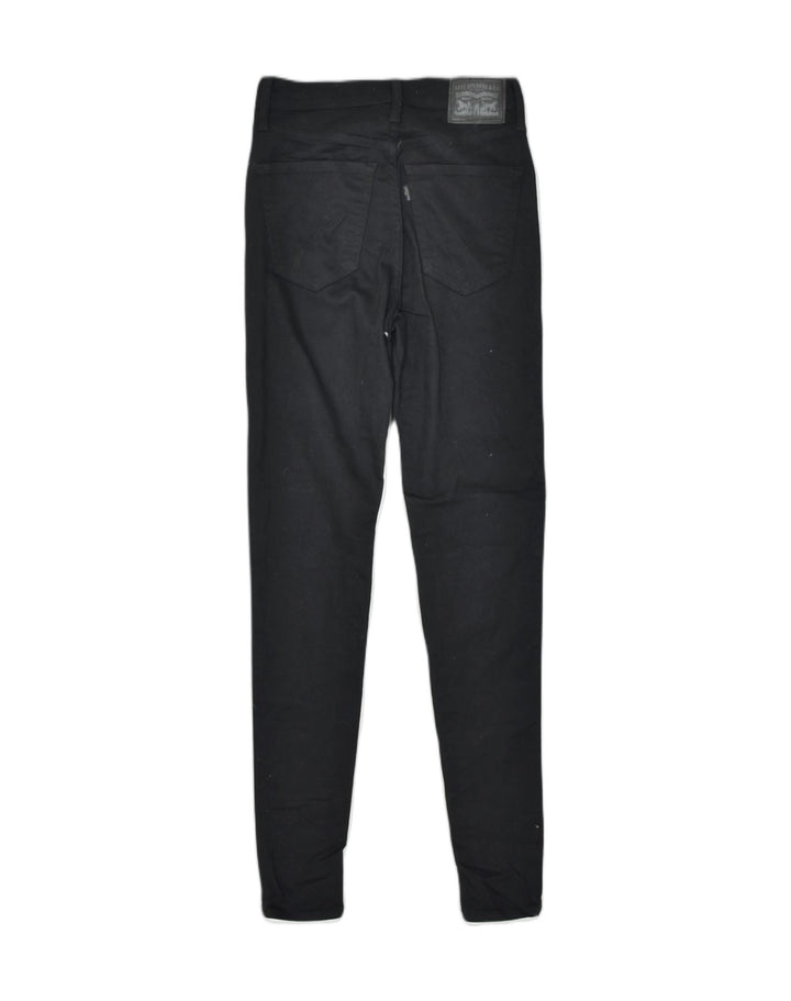 LEVI'S Womens Skinny Jeans W26 L30 Black Cotton | Vintage | Thrift | Second-Hand | Used Clothing | Messina Hembry 