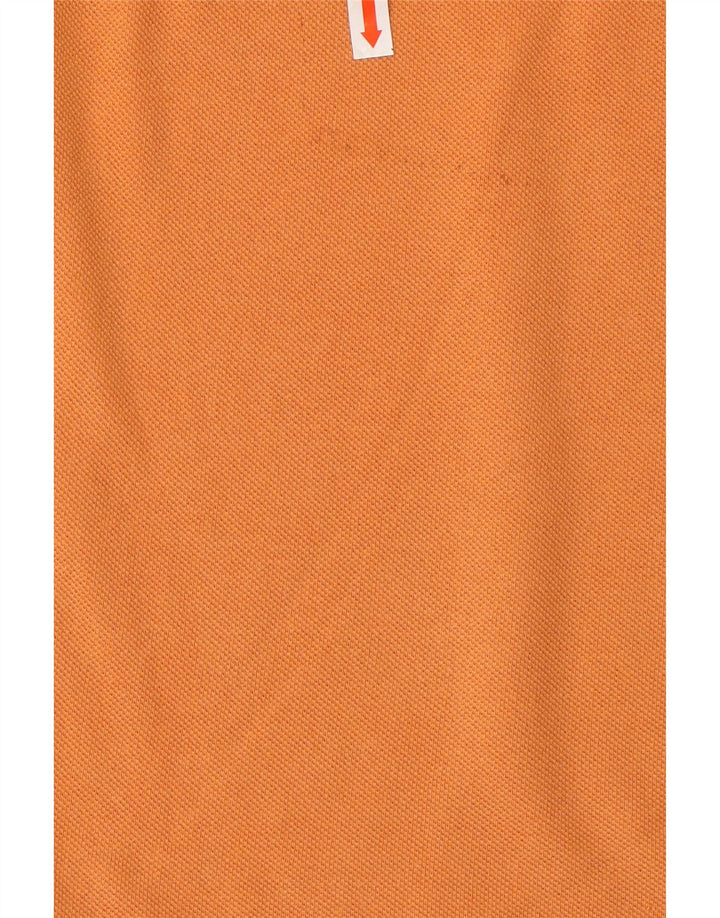 Мужская рубашка поло MARLBORO CLASSICS XL оранжевая, хлопок