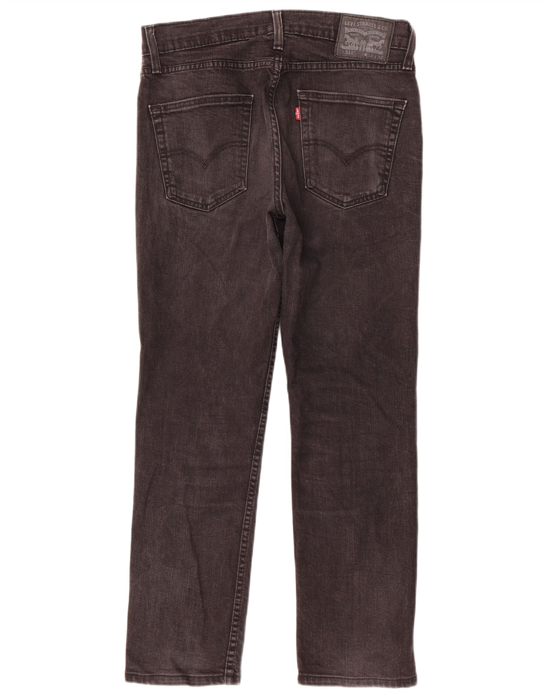 Мужские джинсы Levi's 511 Slim W33 L28 Серые хлопковые