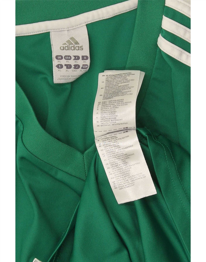 Adidas Мужская футболка Top XL Зеленый полиэстер