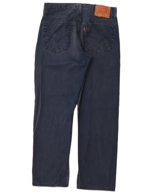 Мужские зауженные джинсы Levi's 521 W33 L29 Темно-синие, хлопок