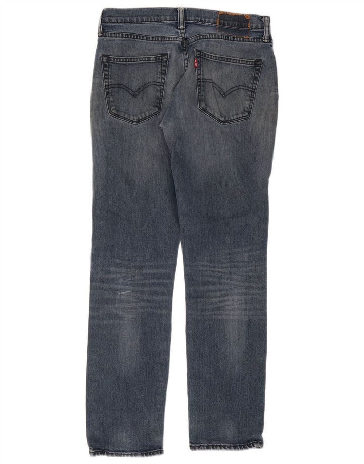 Мужские узкие джинсы Levi's W32 L32 синие, хлопок