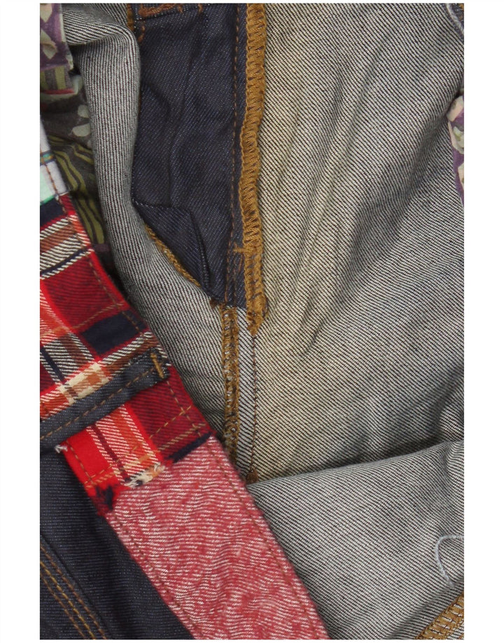 Женские узкие джинсы Desigual W34 L33, темно-синий хлопок