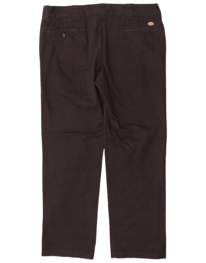 Мужские узкие прямые брюки-чинос Dickies W38 L32, черный полиэстер
