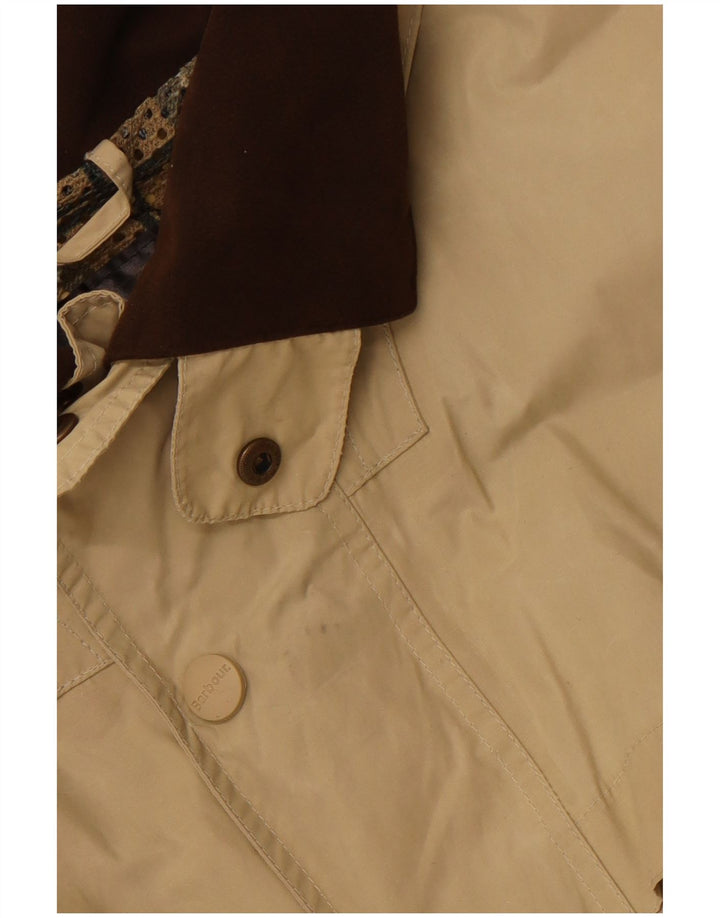 Мужская куртка BARBOUR с капюшоном UK 36, маленькая, бежевый, хлопок