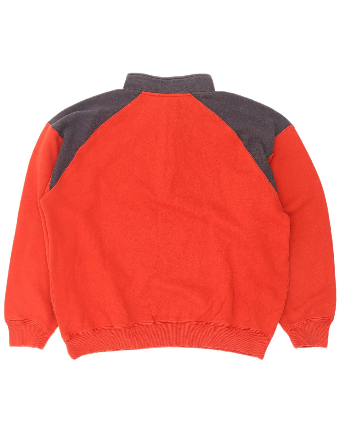 Мужской свитшот с воротником на молнии Fila XL, красный хлопок