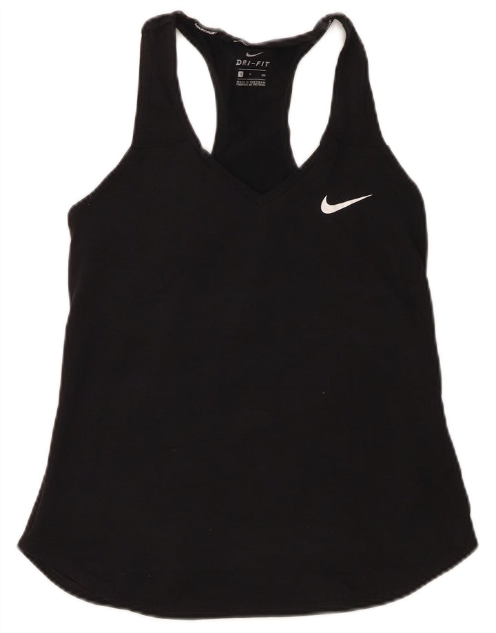 Женский жилет Nike Dri Fit Top UK 8, маленький черный
