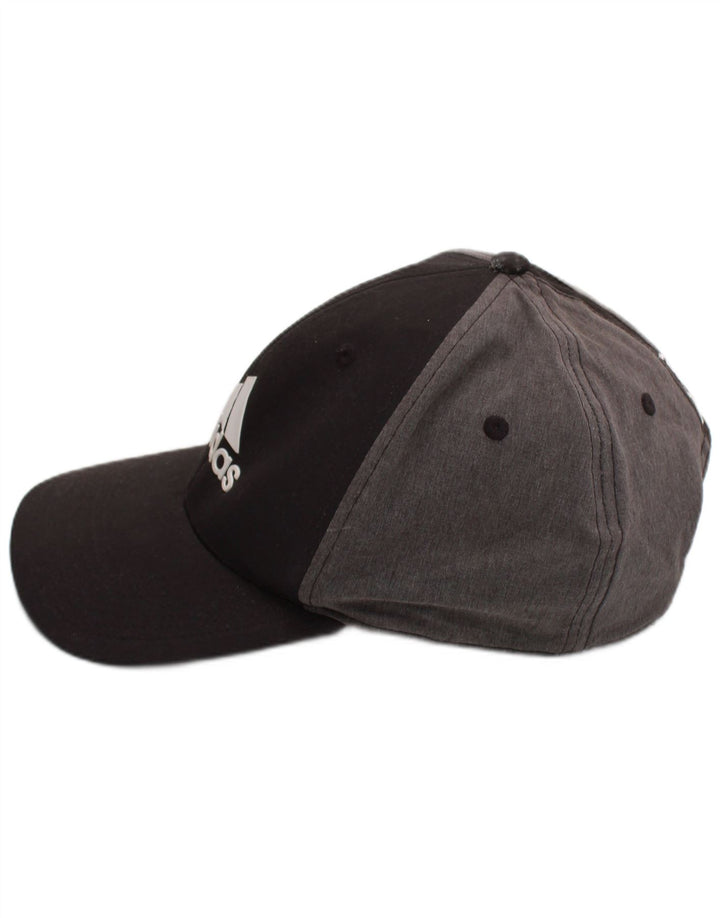 Мужская бейсболка Adidas с графическим рисунком, один размер, черная с цветными блоками