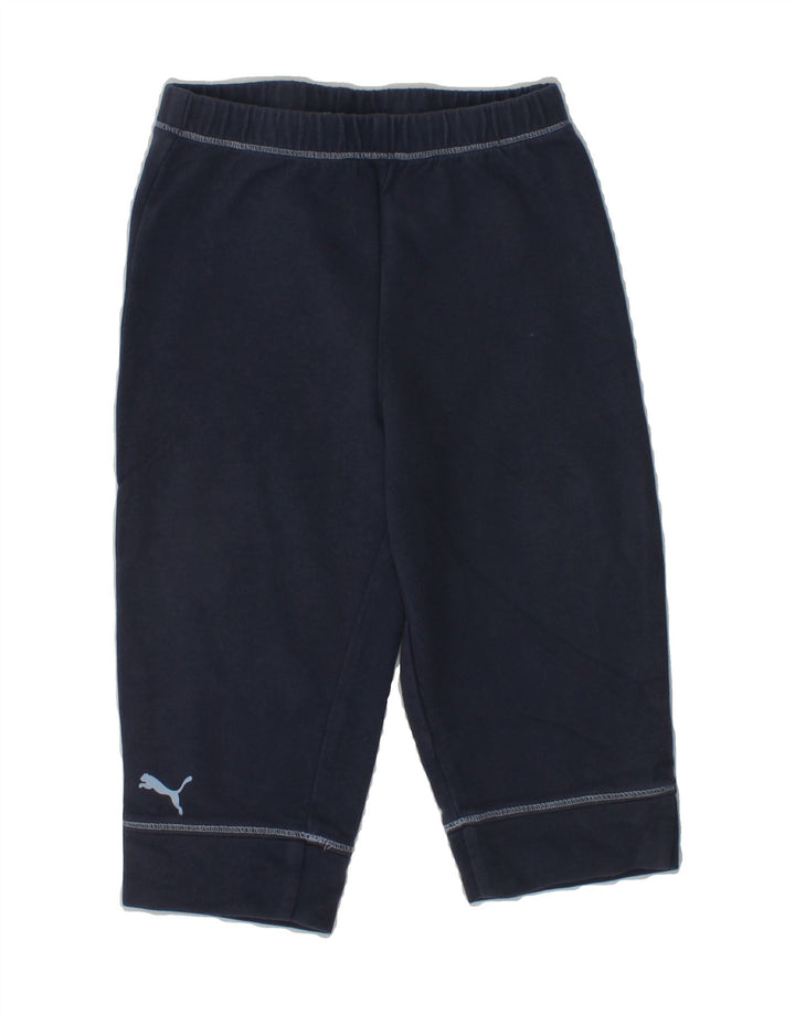 PUMA Baby Boys Tracksuit Trousers 12-18 Months Blue Cotton | Vintage Puma | Thrift | Second-Hand Puma | Used Clothing | Messina Hembry 