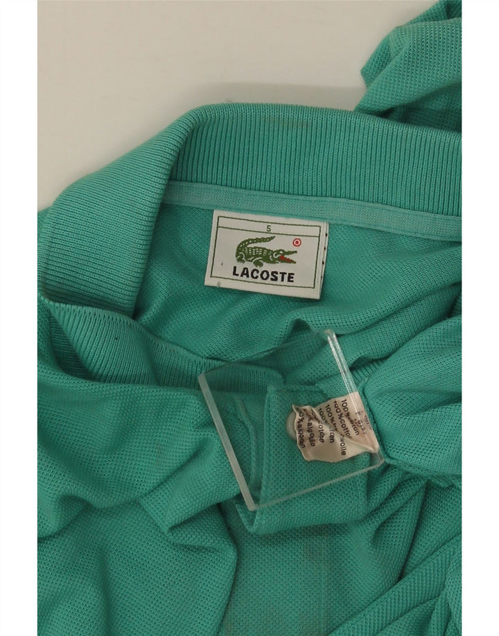 Мужская рубашка-поло Lacoste, размер 5, большая, зеленая, хлопок