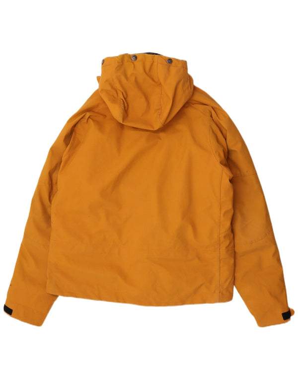 Мужская стеганая куртка Machu Picchu с капюшоном UK 42 XL, желтый нейлон