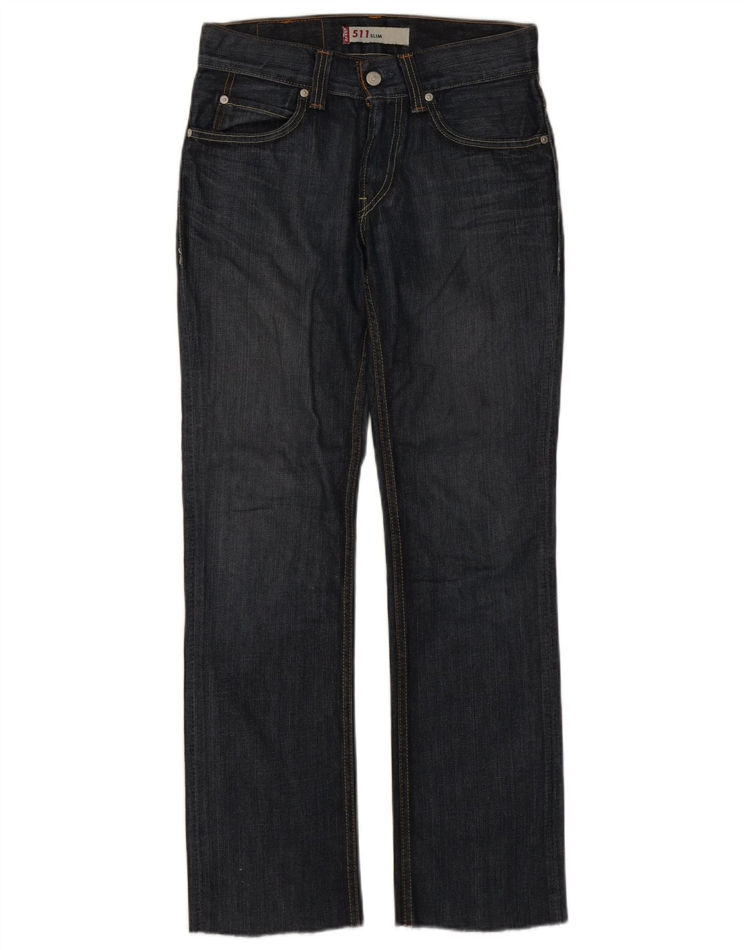 Женские узкие джинсы Levi's 511 W30 L30 темно-синие, хлопок