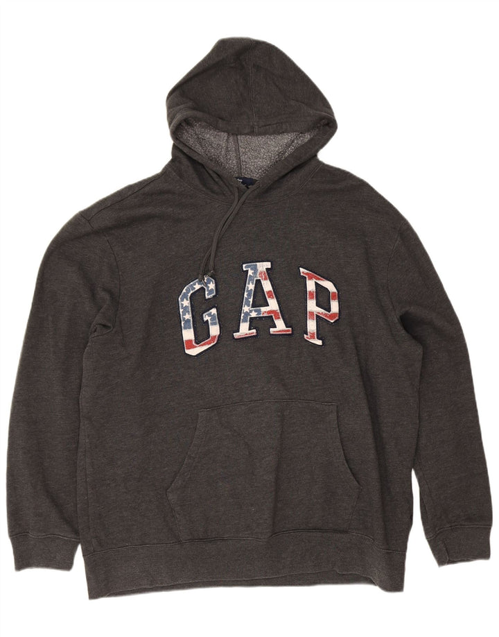 Мужской джемпер с капюшоном Gap 2XL, серый