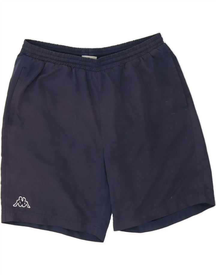 KAPPA Mens Sport Shorts XL Navy Blue Vintage Kappa and Second-Hand Kappa from Messina Hembry 