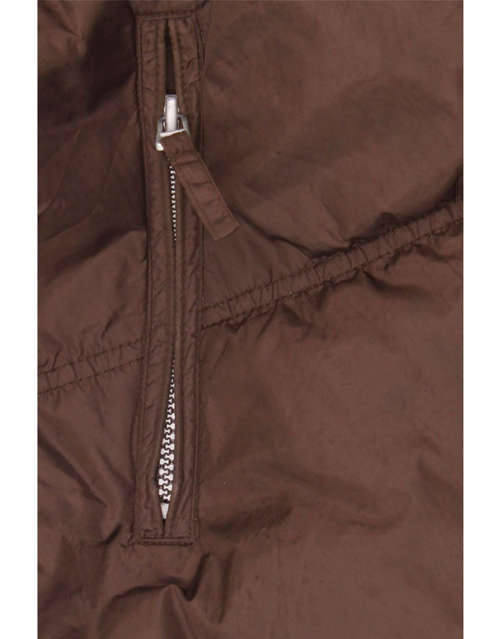 ELLESSE Мужская стеганая куртка UK 42 XL Коричневый полиамид