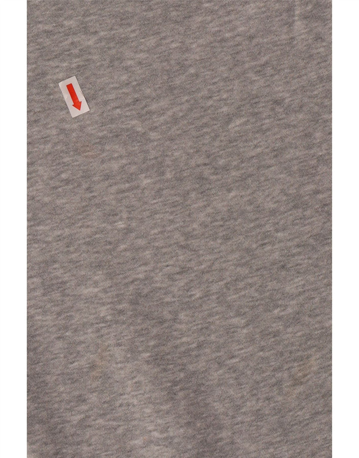 Женские спортивные брюки NIKE Joggers UK 14, хлопок среднего серого цвета