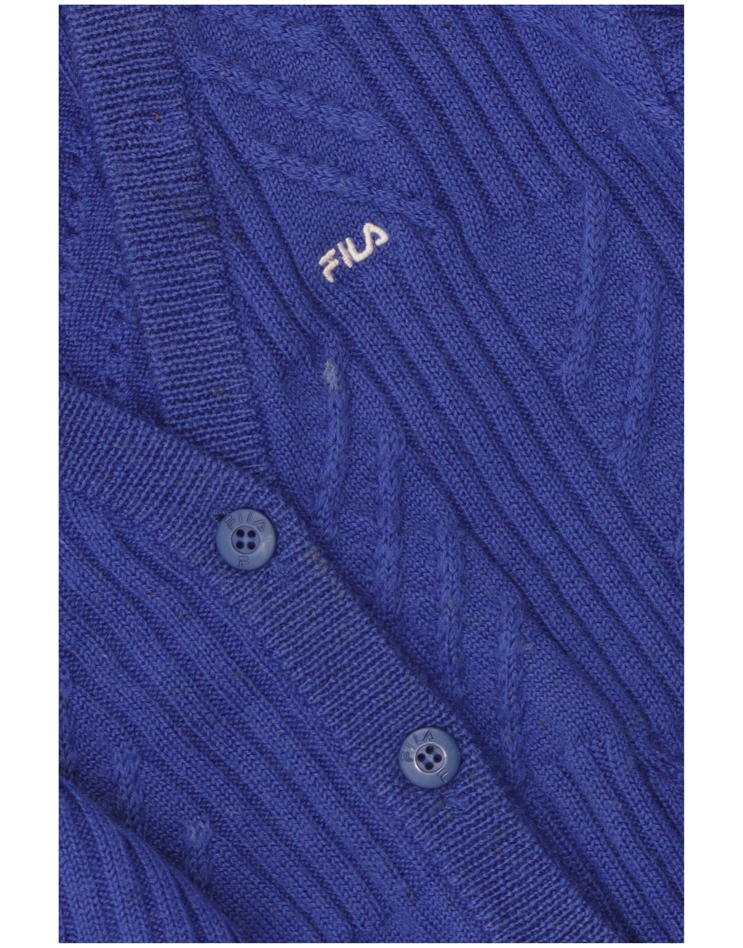 Fila Женский Кардиган Свитер IT 44 Средний Синий