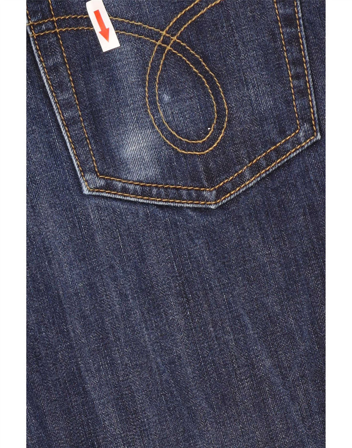 Женские прямые джинсы Calvin Klein W33 L31 Темно-синие