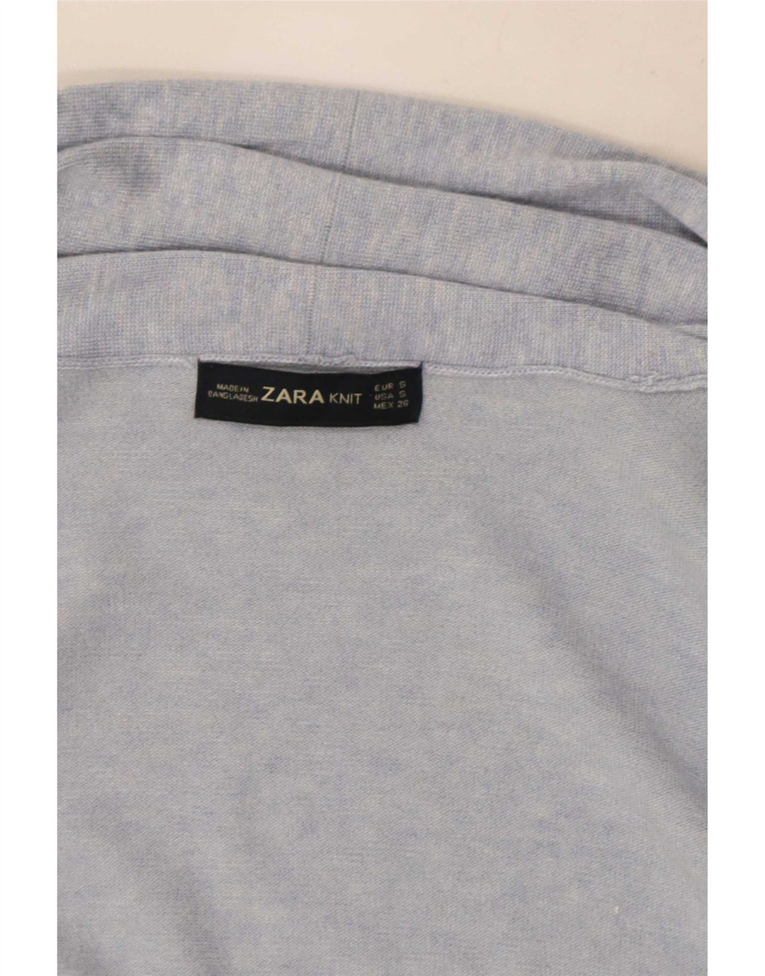 Женский удлиненный кардиган Zara UK 10, маленький синий