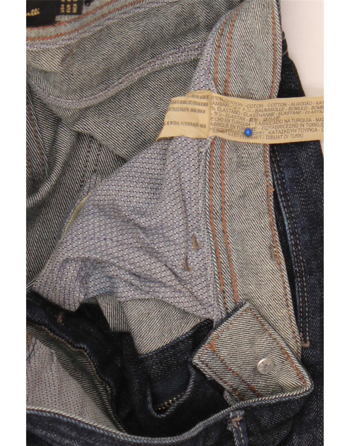 Мужские узкие джинсы Massimo Dutti EU 38 Small W30 L32 Темно-синие, хлопок