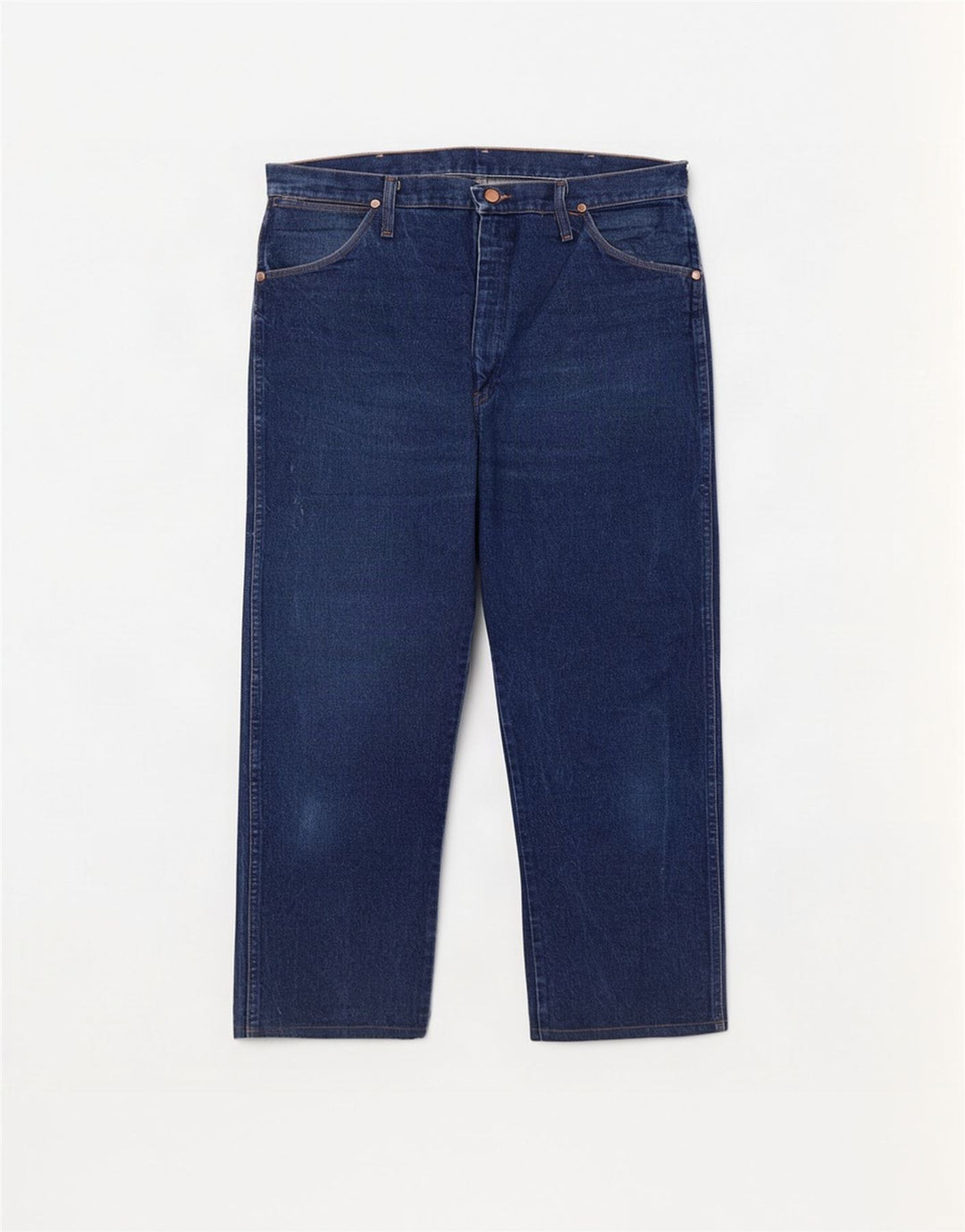 Мужские прямые джинсы Wrangler W38 L26 темно-синие, хлопок