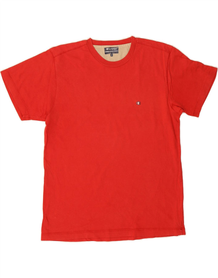 CHAMPION Mens T-Shirt Top Medium Red Cotton Vintage Champion and Second-Hand Champion from Messina Hembry 