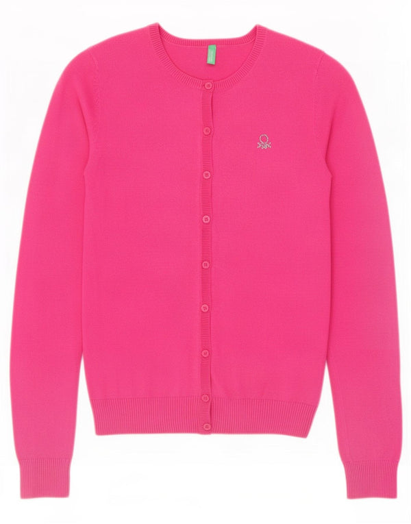 Женский кардиган Benetton UK 4 XS Розовый