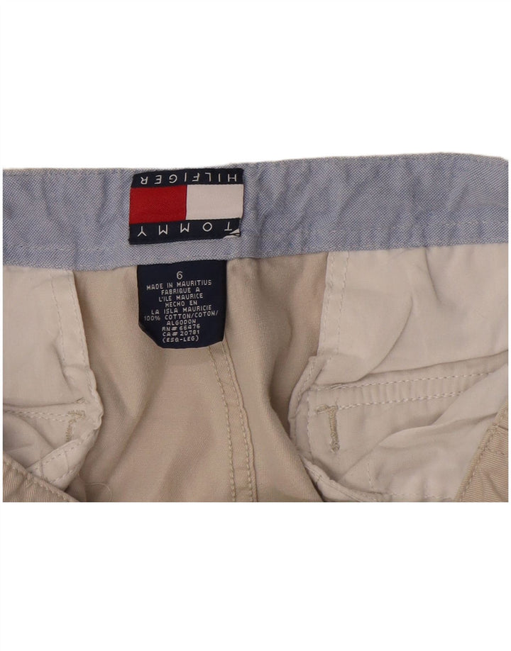 Женские шорты карго Tommy Hilfiger US 6 Medium W28 Бежевые хлопковые
