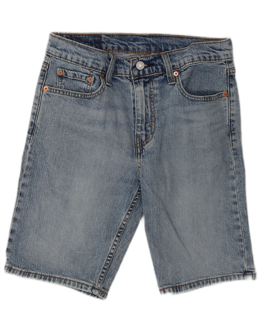 Мужские джинсовые шорты Levi's 405 W29, маленькие синие, хлопок