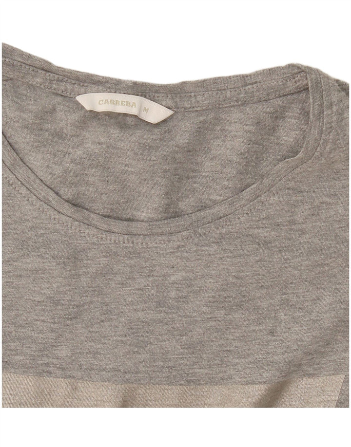 Женская футболка с рисунком Carrera Top UK 12 Medium Grey