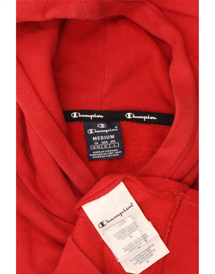 Мужской джемпер с капюшоном CHAMPION, средний красный, хлопок