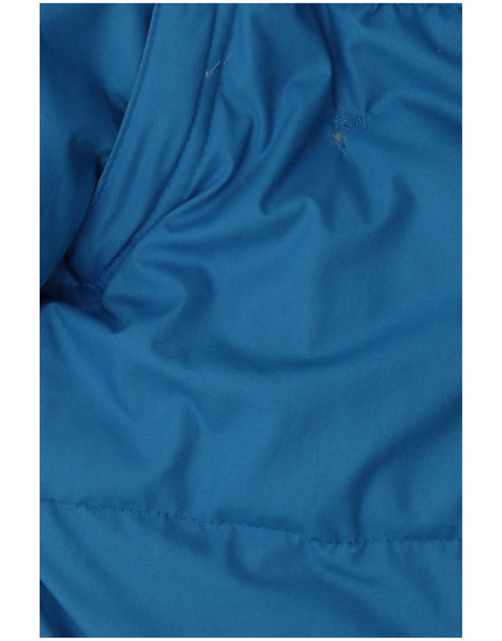 ВИНТАЖНАЯ Утепленная куртка для мальчиков 15-16 лет, синяя, полиэстер